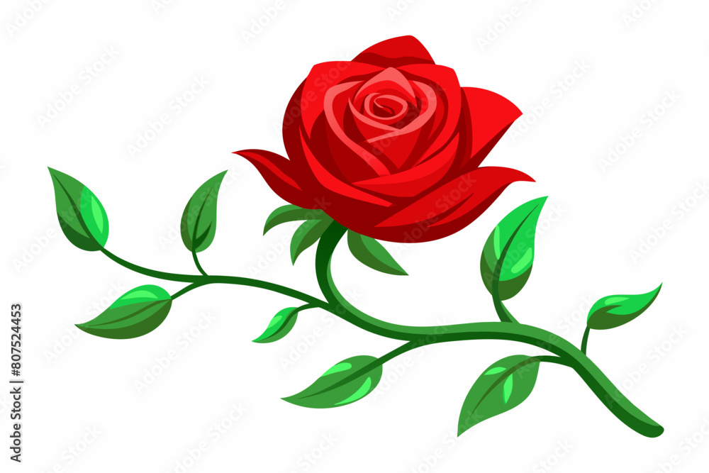 red rose with leaves Vector illustration on white background, silhouette, bird, icon, svg, characters, Holiday t shirt, Hand drawn trendy Vector illustration, Rose flower
red rose with leaves Vector illustration on white background, silhouette, bird, icon, svg, characters, Holiday t shirt, Hand drawn trendy Vector illustration, Rose flower