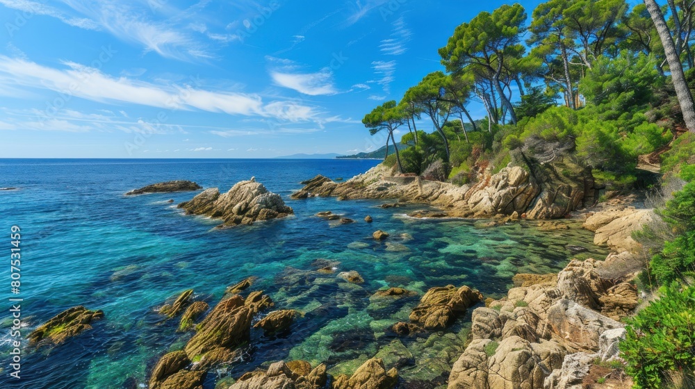 Coastline of the Costa Brava in The Cap de Creus, a natural park in the northern Costa Brava Coastline of the Costa Brava in The Cap de Creus, a natural park in the northern Costa Brava