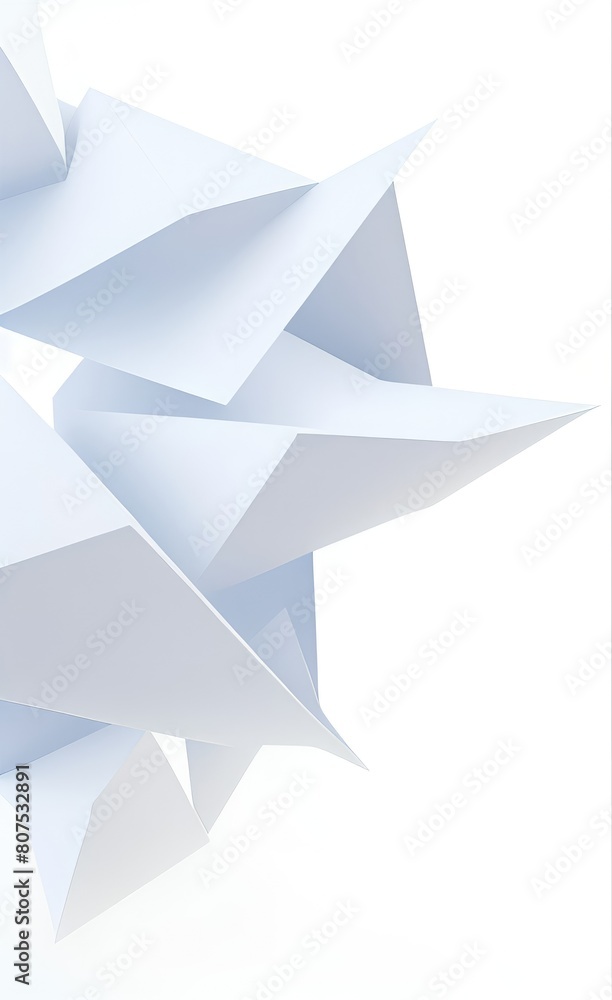 Blank and white abstract shape background. Blank and white abstract shape background.