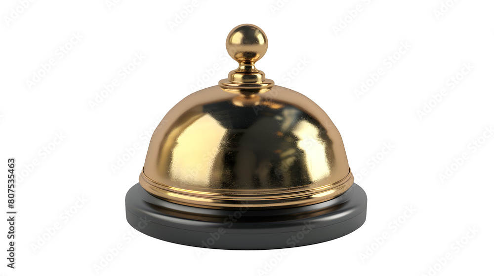 service bell isolated on a white background service bell isolated on a white background