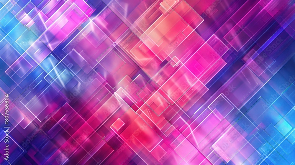 An abstract geometric pattern in vibrant hues, perfect for a computer wallpaper background An abstract geometric pattern in vibrant hues, perfect for a computer wallpaper background