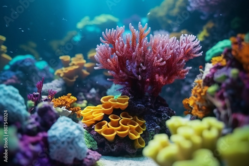 Vibrant Coral Reef Life in the Red Sea