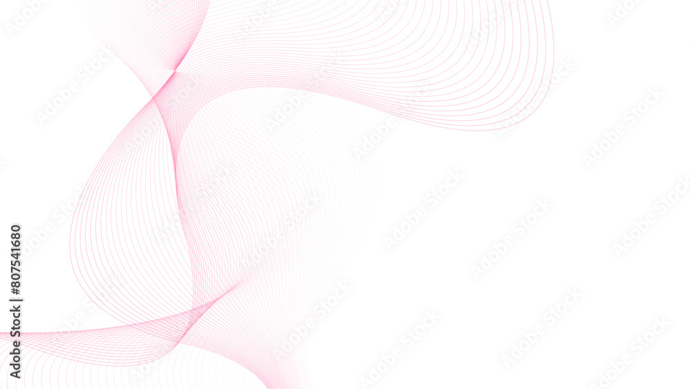 Modern Vector Background with Pink Wavy Lines. Abstract Vector Background With Smooth Color Wave. Modern Vector Background with Pink Wavy Lines. Abstract Vector Background With Smooth Color Wave.