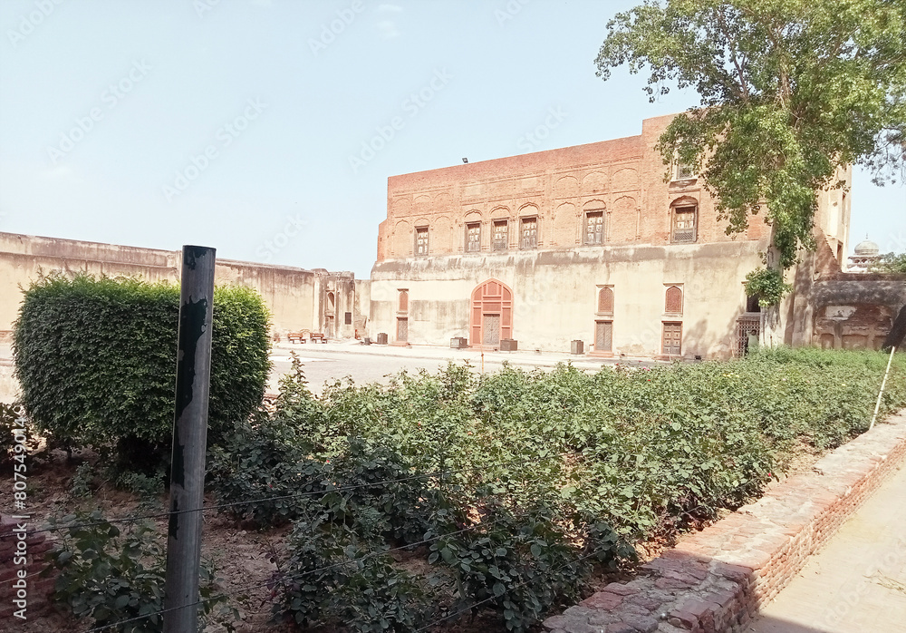 old castle in the village of lahore pakistan