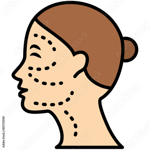 Plastic Surgery Colored Icon Pack
