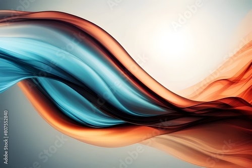 light glowing flow waves abstract background design, backgrounds 