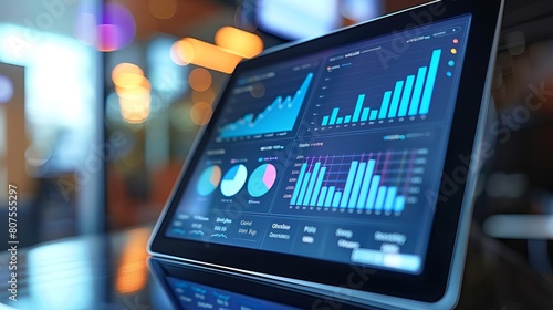 SEO and digital marketing analytics displayed on an advanced interface, highlighting data analysis tools