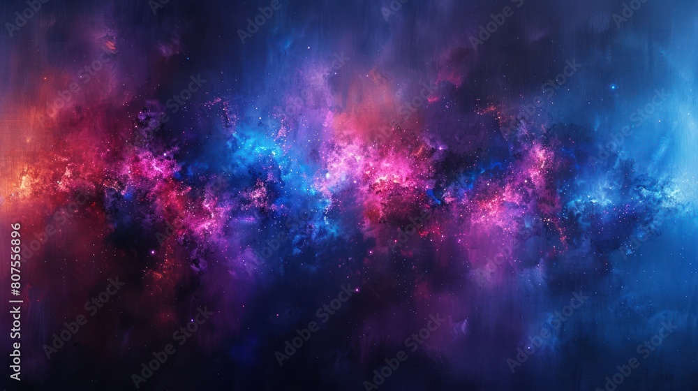 Colorful Abstract Background in Blue, Pink, and Purple