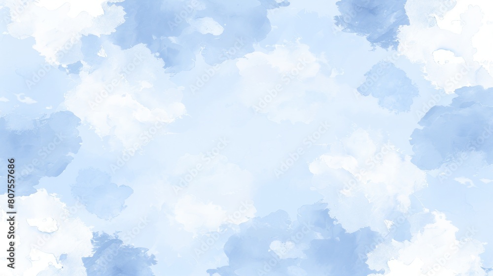 Blue and White Sky With Clouds Blue and White Sky With Clouds