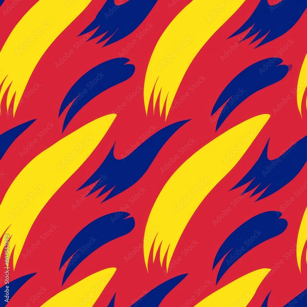 Seamless pattern of abstract brushstroke patterns in bold and expressive strokes for a dynamic and artistic wrapping paper, Generative AI Seamless pattern of abstract brushstroke patterns in bold and expressive strokes for a dynamic and artistic wrapping paper, Generative AI