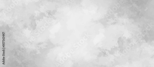 Abstract gray background soft white watercolor grunge texture. fog design with white smoke texture overlays. smoky effect for photos design. Vintage or grungy of White Concrete Texture.	