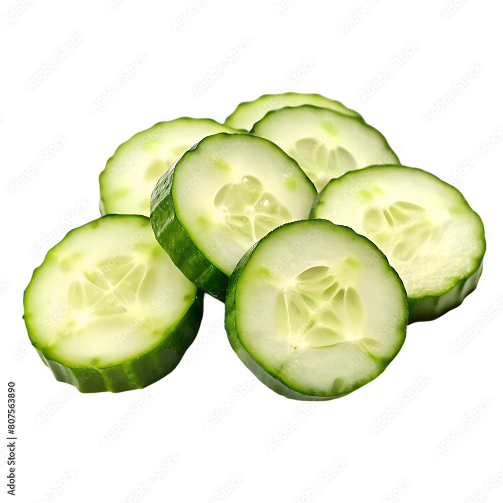 picture of cucumber slices with a picture of a cucumber on it. picture of cucumber slices with a picture of a cucumber on it.