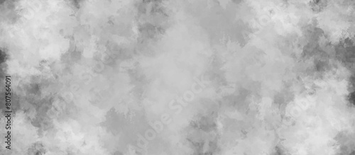 Abstract gray background soft white watercolor grunge texture. fog design with white smoke texture overlays. smoky effect for photos design. Vintage or grungy of White Concrete Texture. 