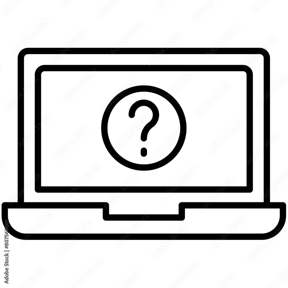 Laptop, Notebook Outline Icon Pack Laptop, Notebook Outline Icon Pack