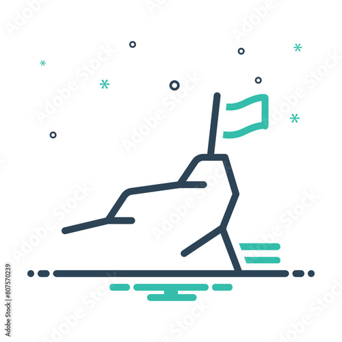 Mix icon for finish