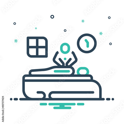 Mix icon for heart massage 