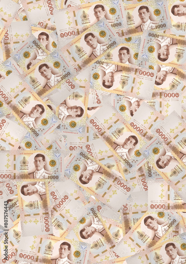 Obraz premium Background of Thai Baht