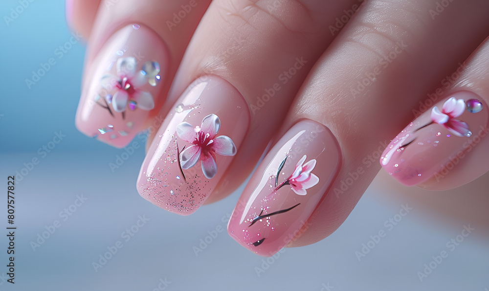 Witness the captivating moments of nail artistry in ac Nail Designs: A ...