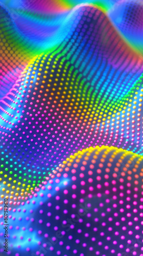 abstract pixel design  smooth gradients.