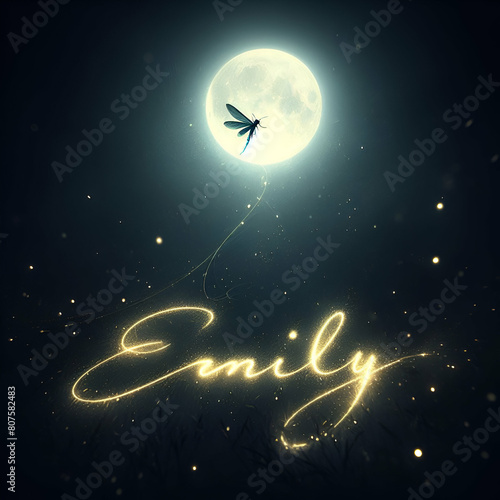 Emily In Moonlit Serenity