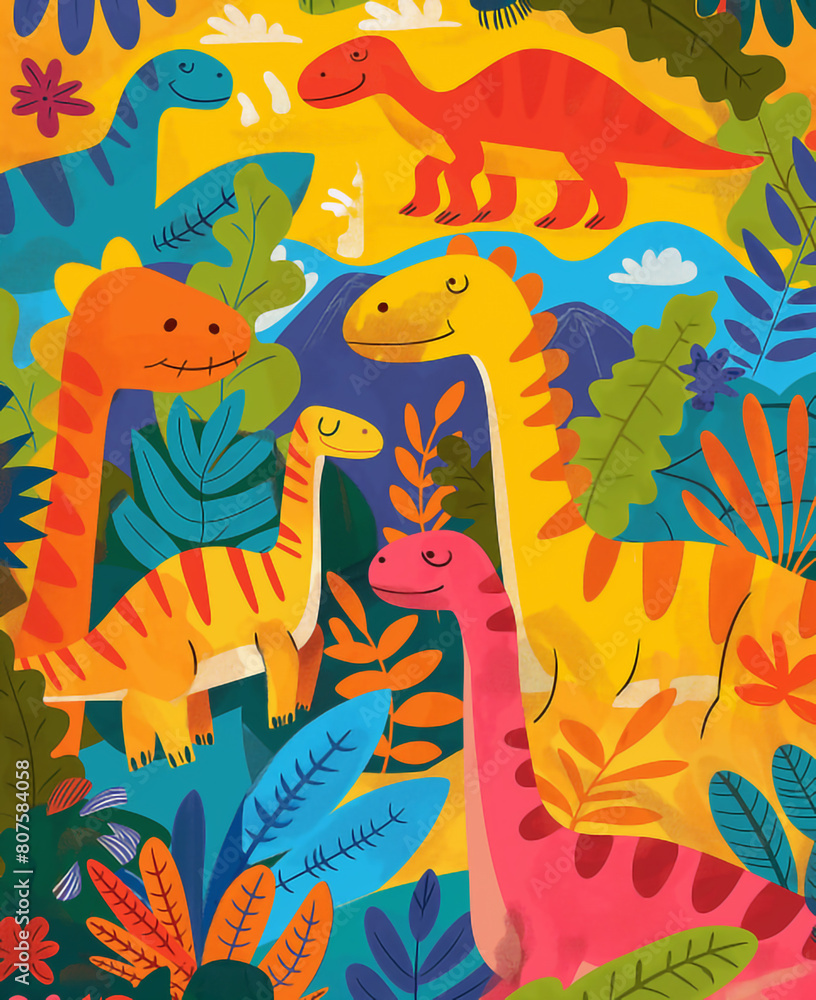 children's drawing with dinosaurs children's drawing with dinosaurs