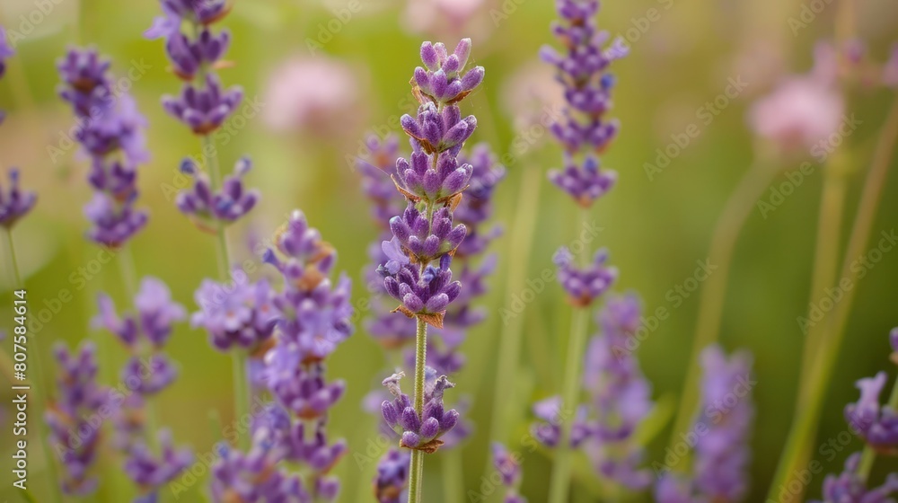 showcasing their delicate purple blooms and calming aroma. showcasing their delicate purple blooms and calming aroma.