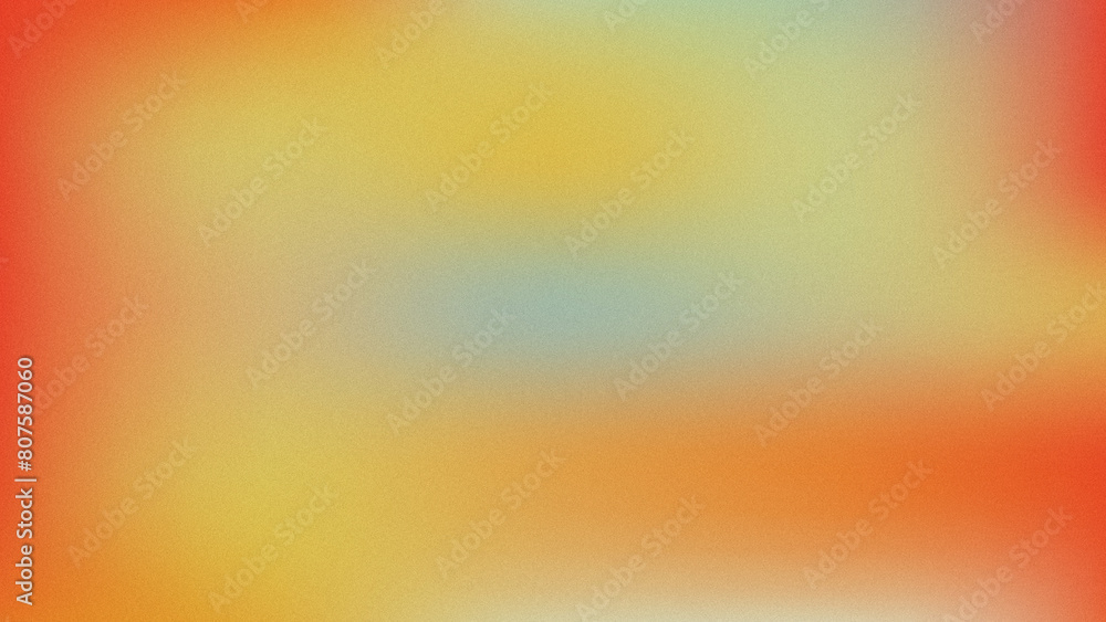 green orange Red, color gradient rough abstract background shine bright light and glow template empty space , grainy noise grunge texture