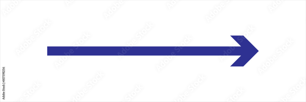 long blue arrow eps 10. long blue arrow eps 10.