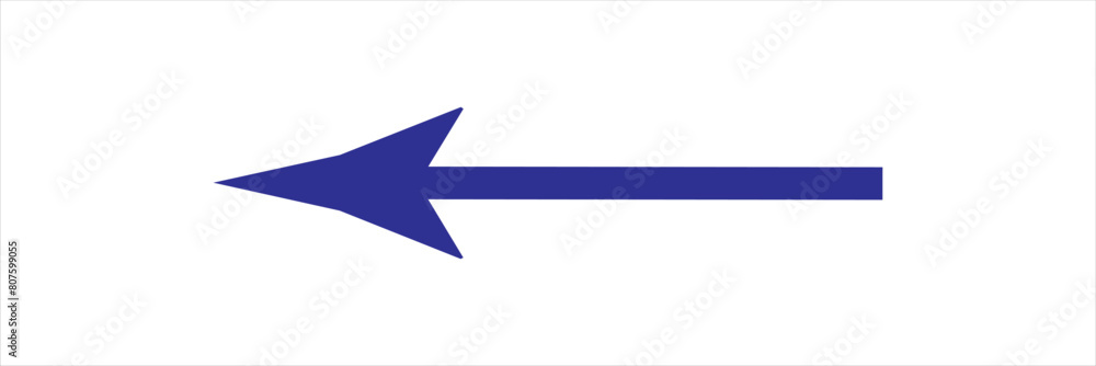 long blue arrow eps 10. long blue arrow eps 10.