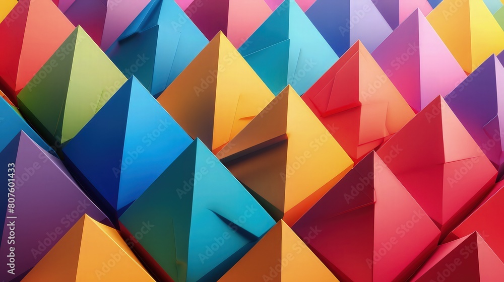 Obraz premium abstract background with triangles
