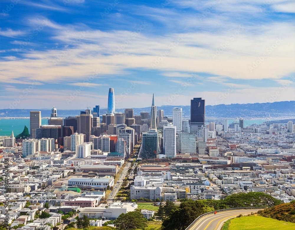 Obraz premium san francisco skyline