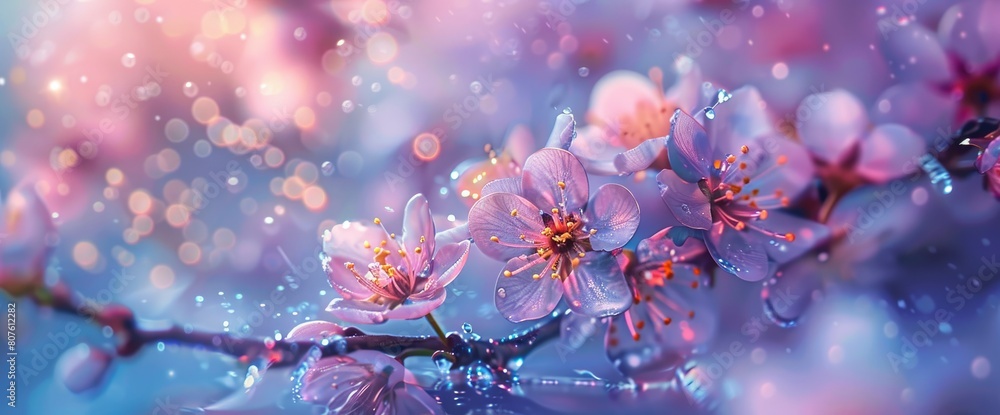 Experience The Magic Of Spring Blossom, Where Delicate Blooms And Vibrant Colors Herald The Arrival Of A New Season, Offering A Moment Of Joy And Renewal, Background HD For Designer 