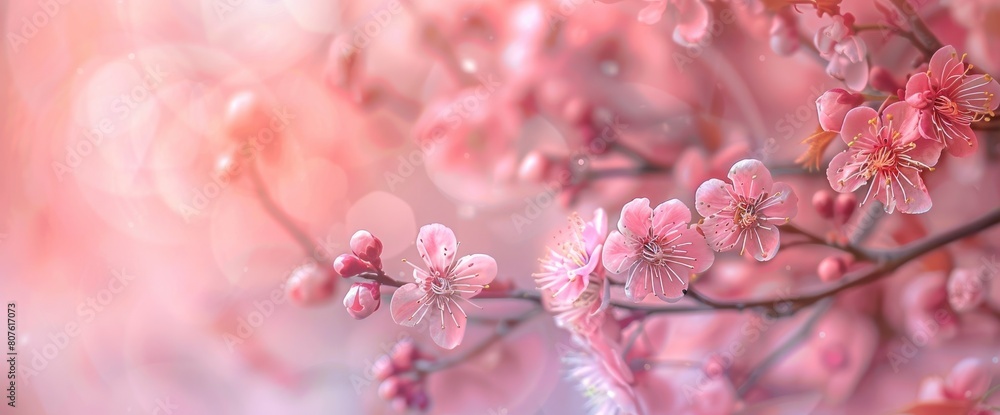 Obraz premium Immerse Yourself In The Delicate Beauty Of A Japanese Spring Pink Paper Texture Abstract Or Natural Canvas Background, Background HD For Designer 