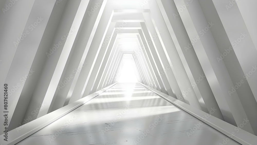 Fototapeta premium Explore light gray abstract tech background with future vibes for web. Concept Technology, Abstract Art, Background Design, Futuristic Vibes, Web Development