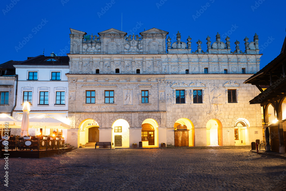 Fototapeta premium 2023-05-09; renaissance tenement houses of st. Nicholas and St. Christopher