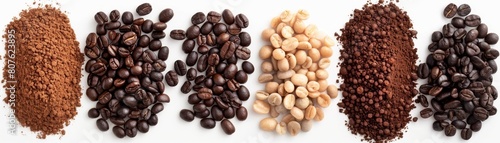 Coffee Beans Rich Flavors