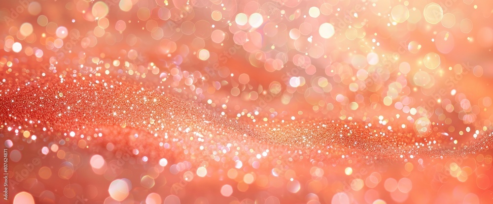 Peach Fuzz Glitter Background, Shimmering With Foil Glittering Sparks, Exudes A Sense Of Whimsy And Charm In Pastel Orange Hues, Background HD For Designer Peach Fuzz Glitter Background, Shimmering With Foil Glittering Sparks, Exudes A Sense Of Whimsy And Charm In Pastel Orange Hues, Background HD For Designer