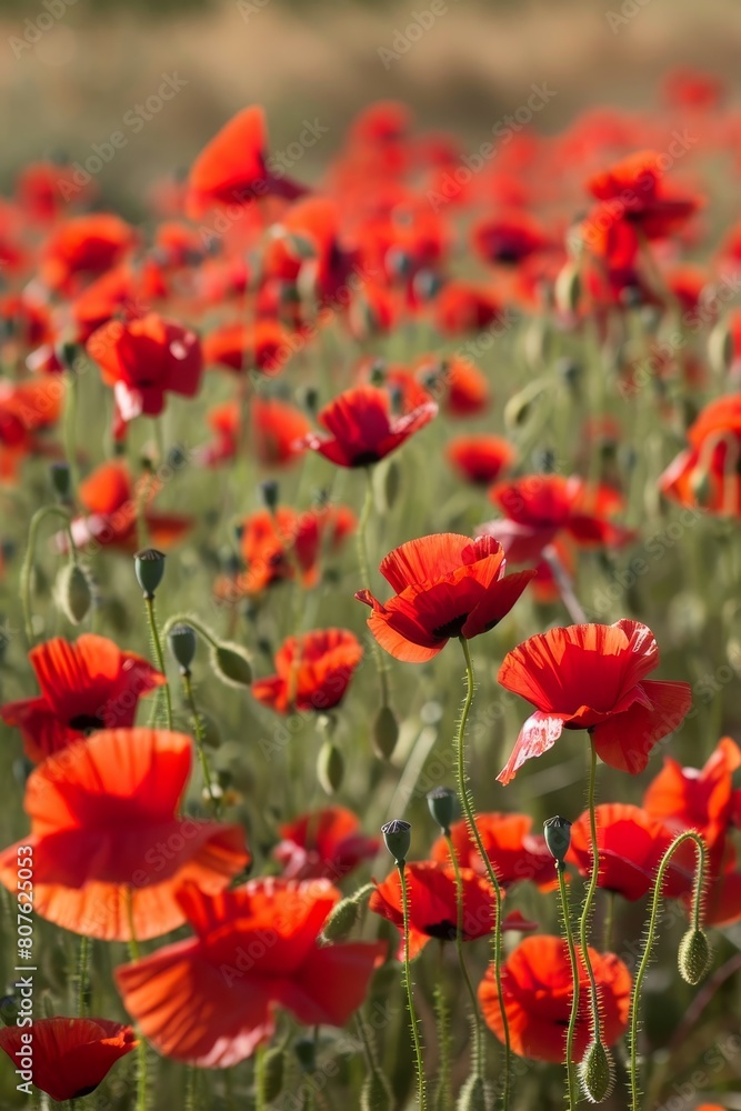 A Red Poppies A Poignant Symbol of  remembrance and memorial day,  Remembrance and Sacrifice on Anzac Day