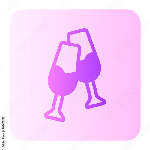 alcohol gradient icon