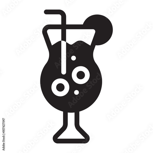 beverage glyph icon