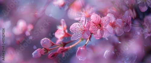 Surrender To The Delicate Splendor Of The Pink Cherry Blossom  Background HD For Designer 