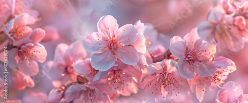 Surrender To The Delicate Splendor Of The Pink Cherry Blossom, Background HD For Designer 
