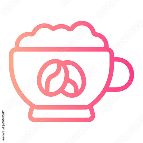 capuccino gradient icon
