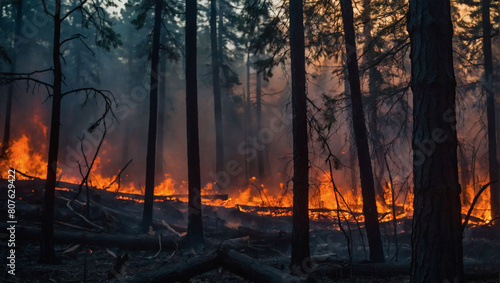 Nature's Fury, Forest Fires Endanger Our Precious Environment