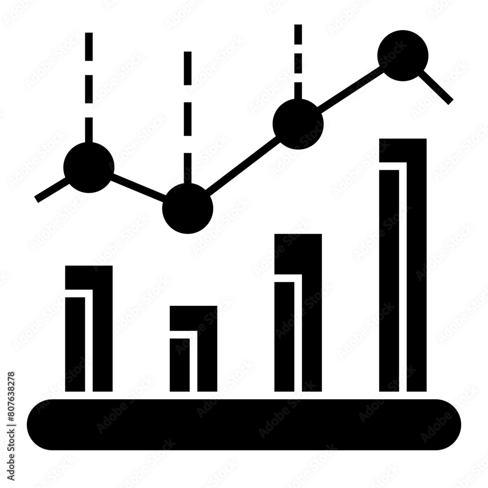 Growing graph icon. Growth chart icon. Growing bar graph Growing graph icon. Growth chart icon. Growing bar graph