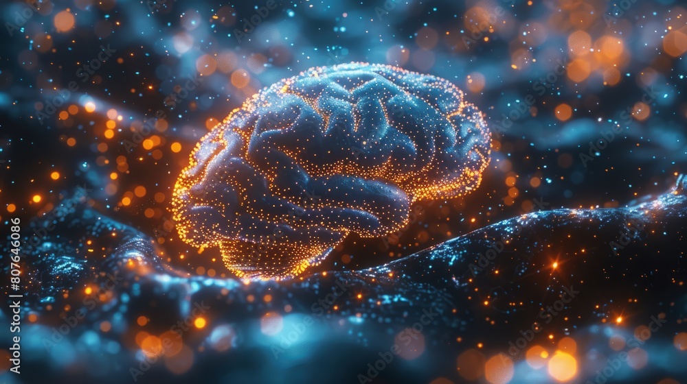 Artificial intelligence, cloud computing, machine learning, and technology web background. Virtual reality. Artificial intelligence, cloud computing, machine learning, and technology web background. Virtual reality.