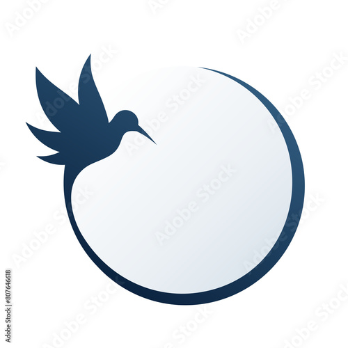 The symbol of a flying stylized bird.