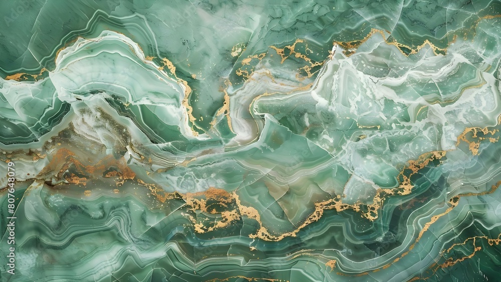 Obraz premium Luxurious green marble texture wallpaper for creative interior design inspired by nature. Concept Textured Wallpaper, Green Marble, Interior Design, Luxurious, Nature Inspired