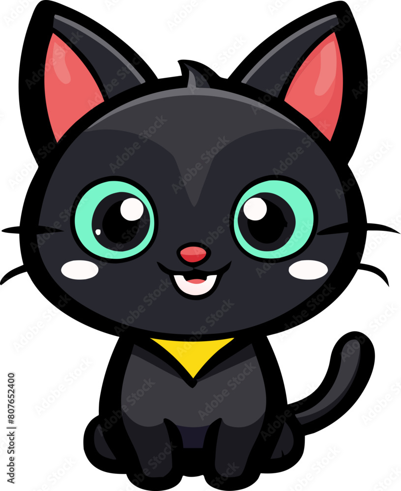 cute cat Sphinx illustration cute cat Sphinx illustration