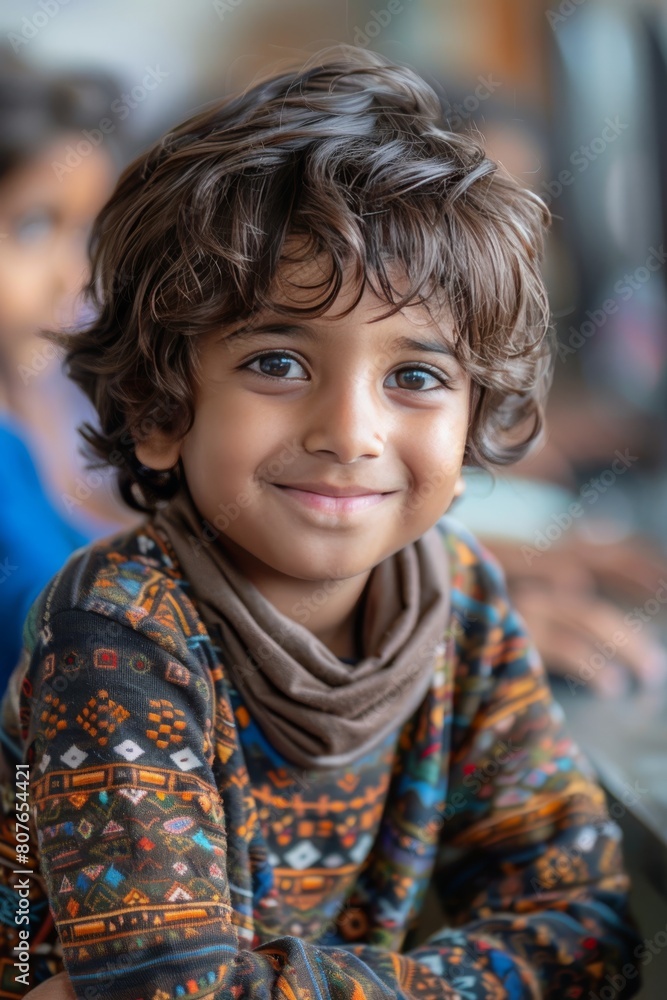 Cute happy Indian boy Cute happy Indian boy